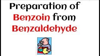 Preparation of Benzoin from Benzaldehyde [upl. by Senilec]