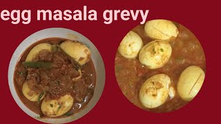 egg masala gravy recipe in kannada [upl. by Casimir]