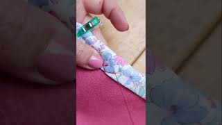 Hand stitching the binding and using decorative stitches more in tonight’s full length video [upl. by Wendeline]