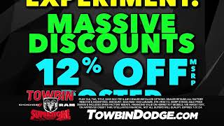 Towbin Dodge  29 APR Financing for 84 Months on New Dodge amp Ram Vehicles [upl. by Sutit]