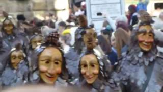 Alemannische Fasnacht 2017 Freiburg Rosenmontagsumzug [upl. by Nylg]