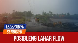 Lahar flow from Mayon Volcano possible due to ‘Kristine’ PHIVOLCS  23 October 2024 [upl. by Wettam]