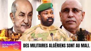 urgent militaires Algériens sont au Mali pour renforcer la coopération entre deux pays [upl. by Seuqcaj72]