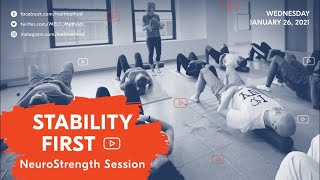 Stability First MELT NeuroStrength Session  MELT Class with Sue Hitzmann  MELT Method [upl. by Ibba]