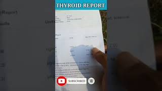 THYROID REPORT GHAR BAITHE KAISE DEKHEthyroid REPORT thyroxine [upl. by Chelsey]