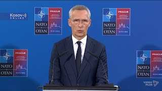 Stoltenberg Nato treba da ima veću ulogu u koordinaciji pomoći Ukrajini [upl. by Leissam]