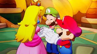 Mario and Luigi rescue Princess Peach in Mario amp Luigi Brothership HD [upl. by Benioff767]