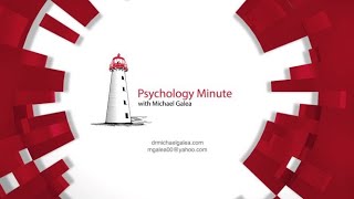 Catharsis Psychology Minute with Michael Galea PhD [upl. by Ehtiaf]