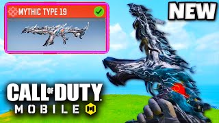 NEW MYTHIC TYPE 19 in COD MOBILE 😍 [upl. by Aelrac664]