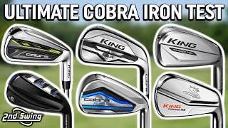 Ultimate Cobra Golf Iron Comparison  Trackman Test [upl. by Bronnie253]