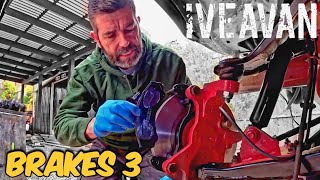 Fitting New Brake Disc amp Pads  Iveco Daily campervan [upl. by Carleen]