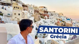 SANTORINI A ILHA MAIS ROMÂNTICA DA GRÉCIA  Rodrigo Ruas [upl. by Dragon]