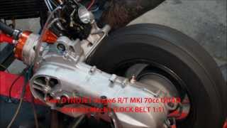 Test DYNOJET Stage6 RT MKI 70cc QUAD Exhaust Mach1 LOCK BELT 11 [upl. by Aurel]