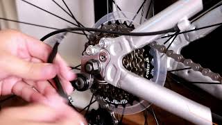 Installing the Rear Derailleur Guard  Protector  Mountain Bike [upl. by Arul]