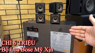 CHỈ 6 TRIỆU BỘ LOA BOSE MỸ kết hợp nghe nhạc và hát karaoke gia đình  Tiến Dũng audio Sài Gòn [upl. by Ecnerrot297]