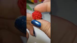 Vem comigo fazer um lindo colar de crochê com miçangas de madeira 🥰 crochet artesanato colar [upl. by Miyasawa]