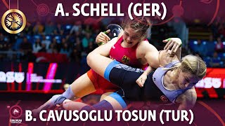 Anna Schell GER vs Buse Cavusoglu Tosun TUR  Final  European Championships 2022 [upl. by Mose]