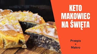 Keto Makowiec  Ciasto Które Zawsze się Udaje  Aneta Florczyk [upl. by Tserof]