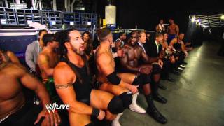 Raw  WWE COO Triple H fires The Miz and RTruth [upl. by Zailer]