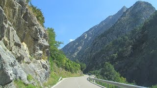 Spain road A2606 to Baños de Panticosa Pyrenees [upl. by Uriisa772]