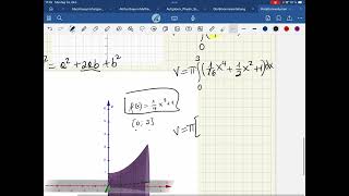 Rotationsvolumen berechnen Abiturprüfung [upl. by Chobot]