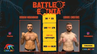 Battle of Botnia 12 Borhan Mohammadi vs Ludwig Lindefors [upl. by Reivilo]