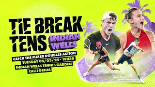 WATCH LIVE  Tiebreak Tens at Indian Wells 2024 [upl. by Kronfeld]