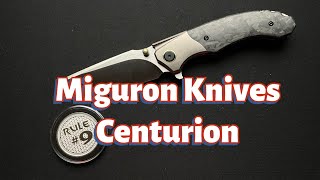 Miguron Knives Centurion Knife Review [upl. by Doownyl99]