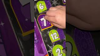 Calendrier de l’avent calendrier calendar halloween halloween2024 ouverture unboxing pokemon [upl. by Herwig]