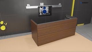 Geberit ONE Washplace  Installation [upl. by Marylee]