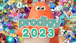 Every Update in Prodigy 2023  Prodigy Math Game [upl. by Ajani]