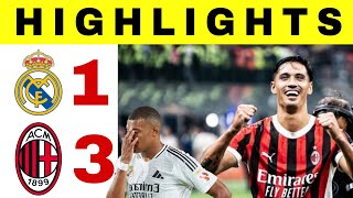 Real Madrid vs AC Milan All Goals and Highlights Champions League Liga Champions  13 Sports News [upl. by Yauqram641]