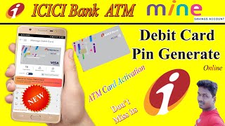 How to Set ICICI ATM PIN  LIVE 🔴  ICICI Debit card amp Credit card Pin generation Tech and Technics [upl. by Shanks]