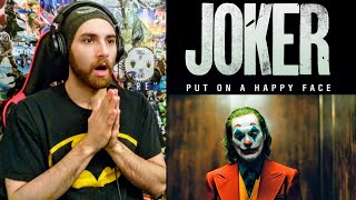 JOKER  Teaser Trailer REACTION [upl. by Strepphon]