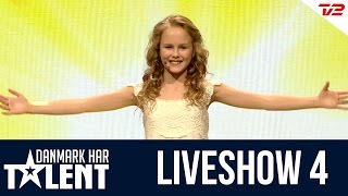 Anna Grace  Danmark har talent  Liveshow 4 [upl. by Eekram]