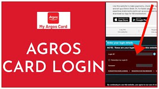 How To Login Argos Card Account 2023  Argos Card Login Sign In [upl. by Otnicaj]