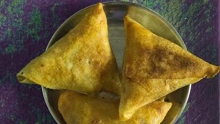 Recette Des Samossas Indiens Aux Légumes  Cuisine Végétarienne 𑁍 Pankaj Sharma [upl. by Assirrak]