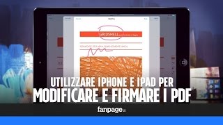 Come modificare e firmare i PDF direttamente da Mail di iPhone e iPad [upl. by Naeruat]