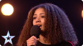 Ella Yard’s CAPTIVATING rendition of ‘God Only Knows’  Auditions  BGT 2018 [upl. by Rosette]