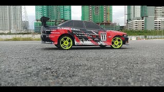 HSP Flying Fish Nitro 94122 4wd Testing amp Drifting  RC drift turbo [upl. by Hudson]