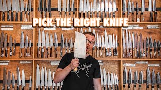 The Ultimate Guide to Picking The Perfect Kitchen Knife [upl. by Eli853]