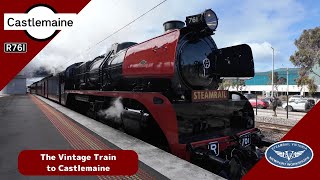 Steamrail Victorias quotThe Vintage Train to Castlemainequot [upl. by Brandes386]