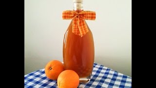 RICETTA  quotArancelloquot buonissimo liquore allarancia [upl. by Ryder587]