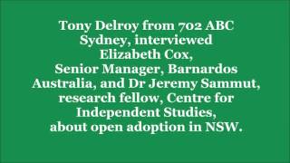 Tony Delroy from 702 interviews Elizabeth Cox Senior Manager Barnardos Australia [upl. by Jud]