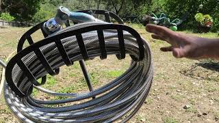 Yofidra 100ft Metal Hose Review [upl. by Eidualc]