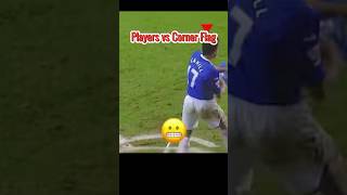 Players vs Corner Flag👿⚽🤣💔football soccer ronaldo shorts fyp [upl. by Fabria]