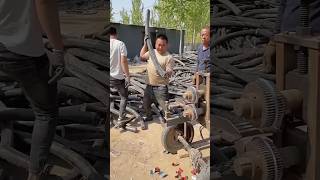 Electric Wire Recycling Process 🤯🚀 shorts [upl. by Ahsets]