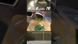 SAUCE BLANCHE A LA MENTHE 🌿 sauceblanche menthe sauce shortscooking shortscookingvideo cuisine [upl. by Meeka]