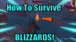 How To Survive BLIZZARDS in New DayZ Frostline DLC [upl. by Iloj]