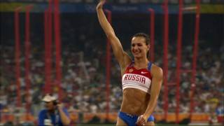 Career Chat  Yelena Isinbayeva  Singapore 2010 Youth Games [upl. by Boeschen]